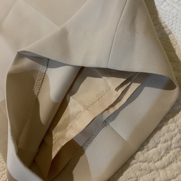 Louden cream dress pants. 8. Fully Lined - Picture 6 of 8